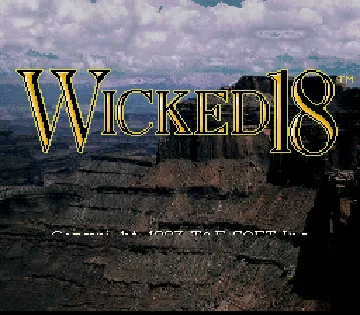 True Golf Classics - Wicked 18 (USA) screen shot title